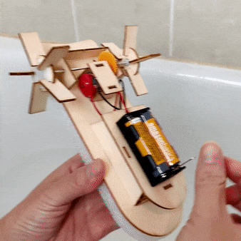 Paddlewheel Boat DIY Kit