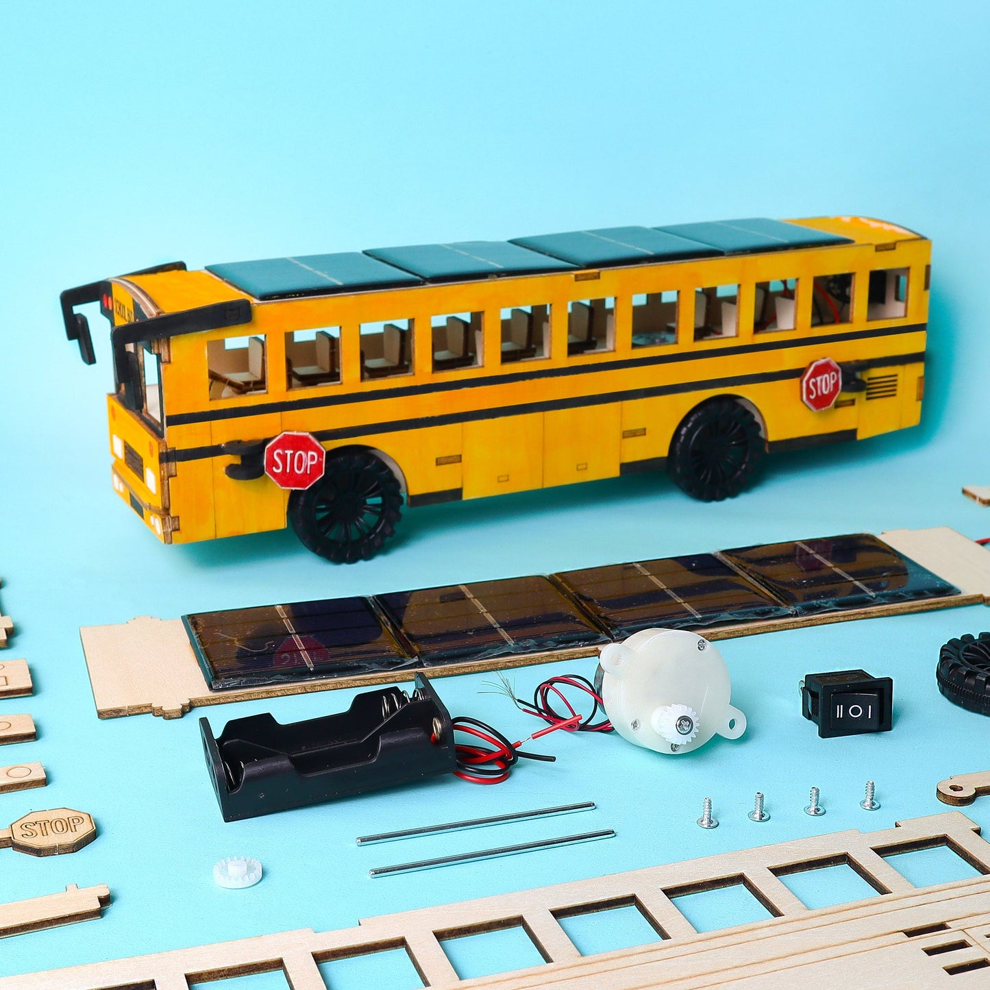 Dual Power School Bus STEM Kit
