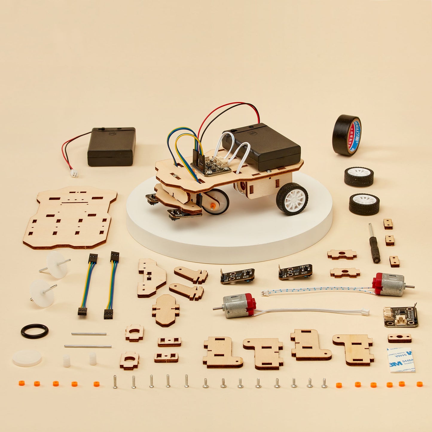 Line Follower Robot DIY Kit