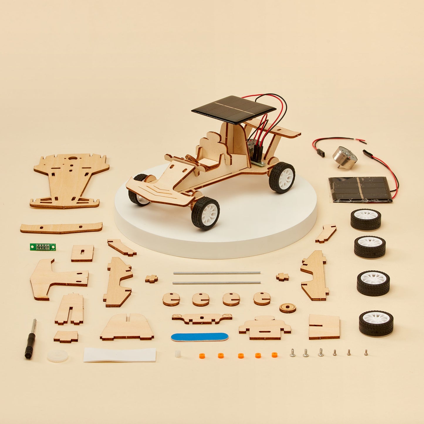 Solar Race Car DIY Kit