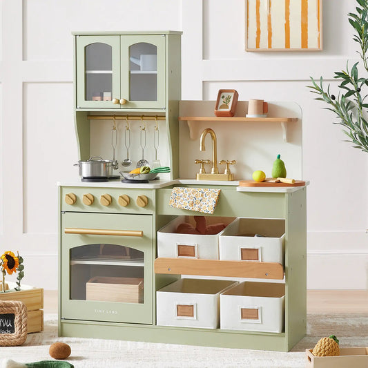 Tiny Land® Serenity Wooden Kitchen – Green