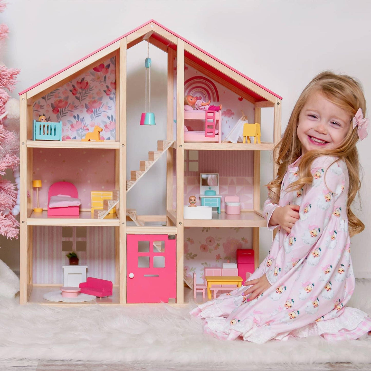 Tiny Land® Sweetwood Love Dollhouse