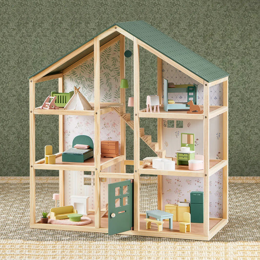 Tiny Land® Sweetwood Evergreen Dollhouse