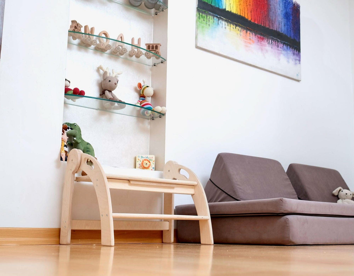 Twins Montessori Kitchen Stool