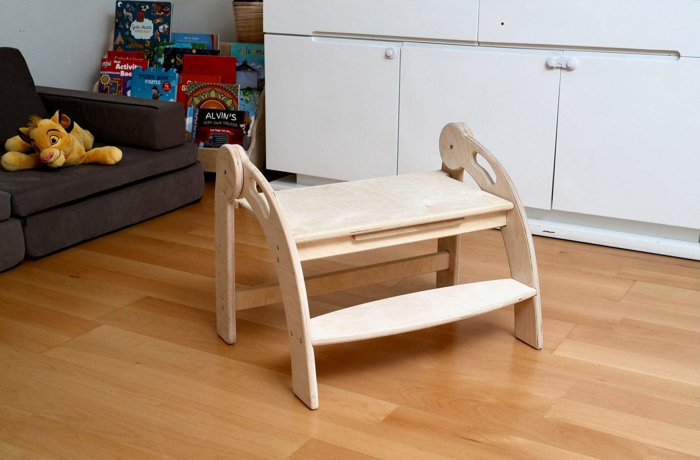 Twins Montessori Kitchen Stool