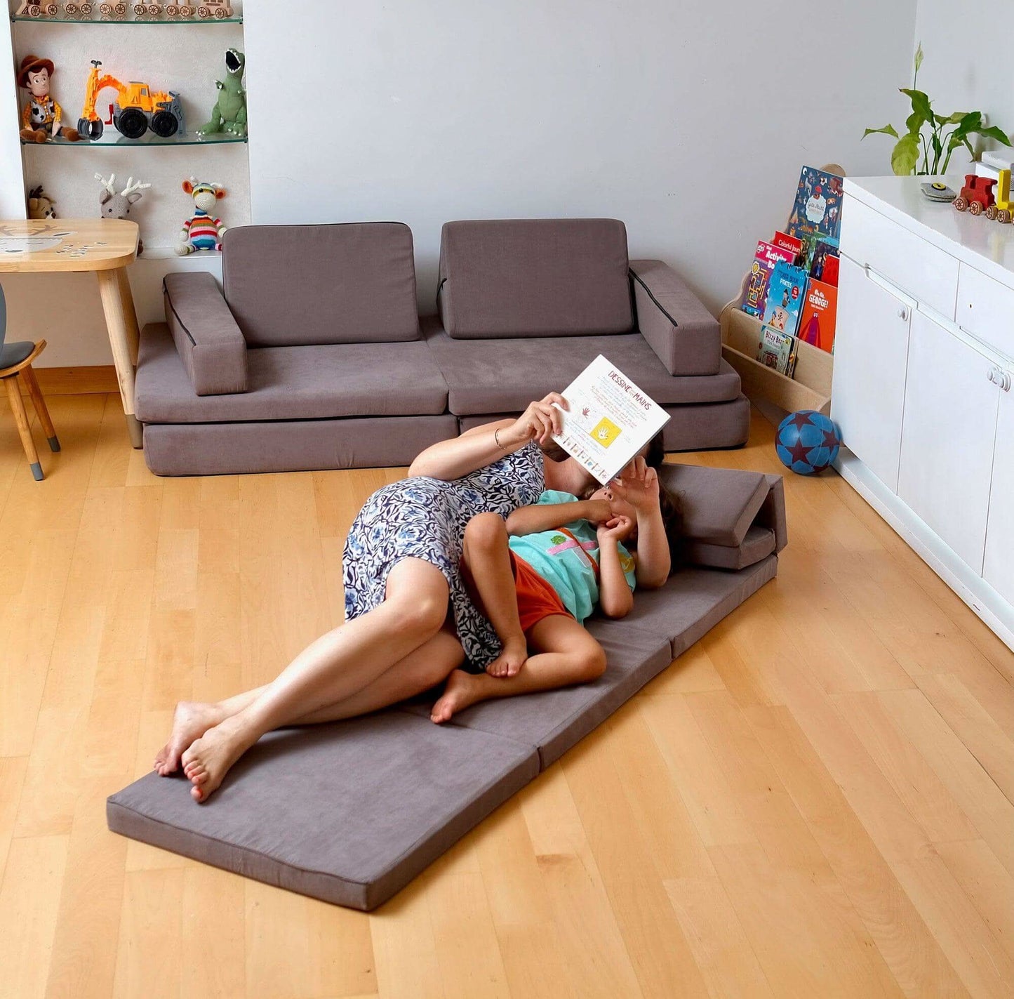 Transformable Play Mat and Couch