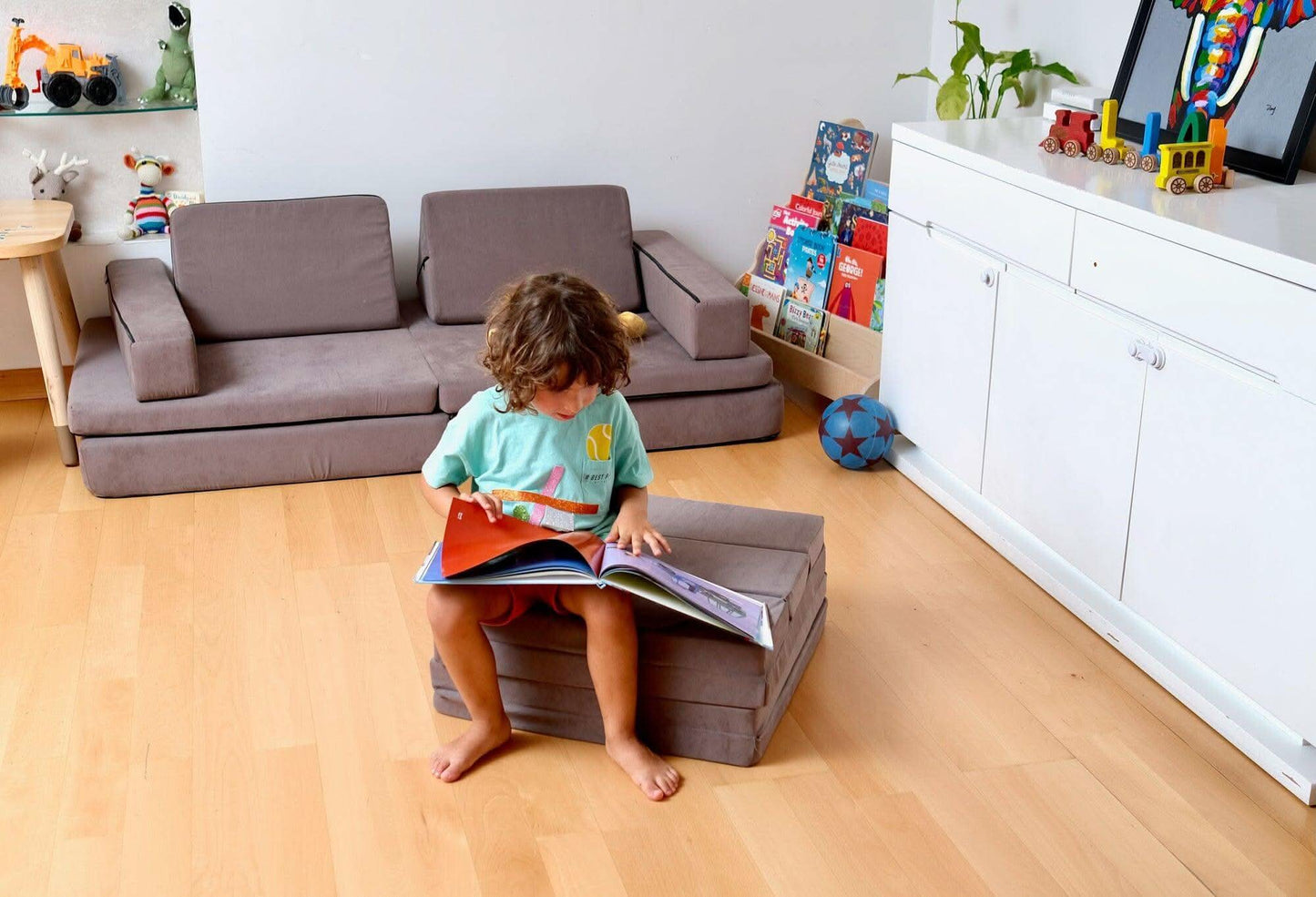 Transformable Play Mat and Couch